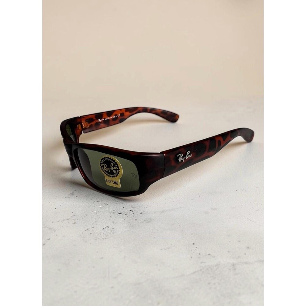 Vintage B&L Ray-Ban 9832 Tortoiseshell Sunglasses G-15 Lenses Made in USA 95-99’